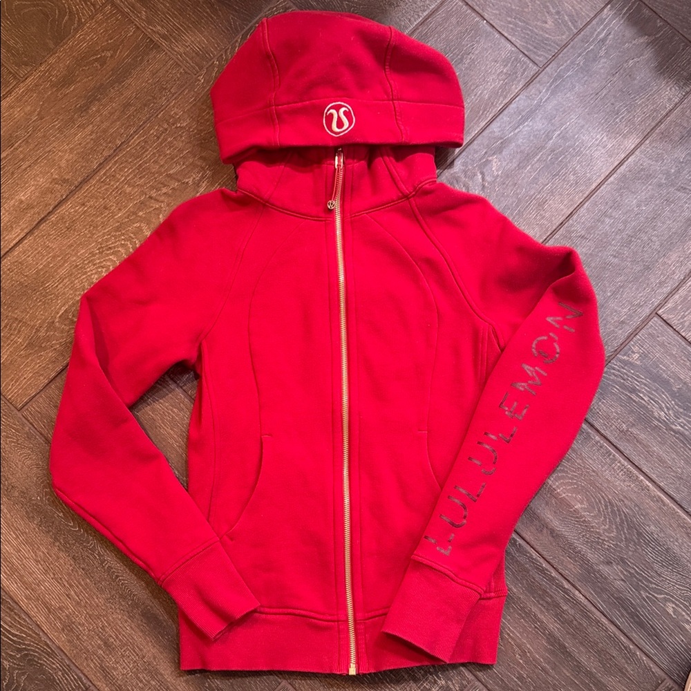 lululemon athletica lunar new year edition scuba hoodie
